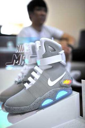 Back to the Future' Nike Mag shoes can be yours CNET Back to the Future' Nike Mag shoes can be yours CNET